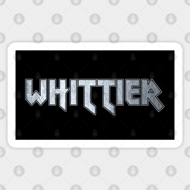 Whittier CA Sticker by KubikoBakhar